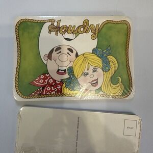 Cowboy postcard Pack , 1970s NWT